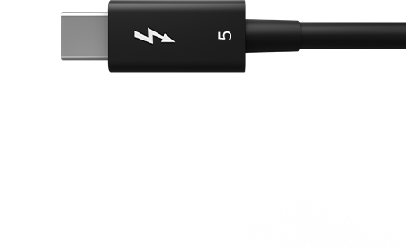 imagem do cabo thunderbolt